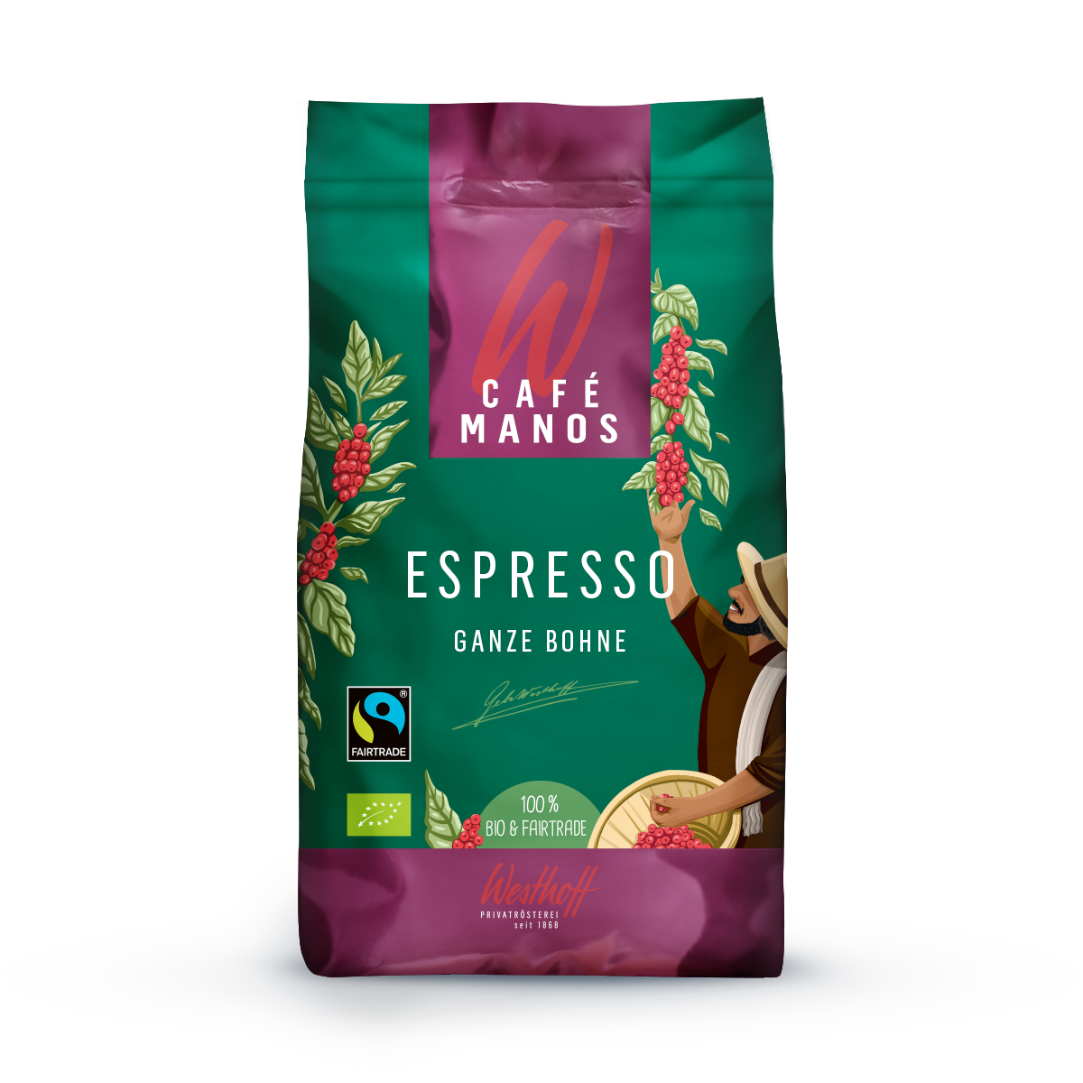 Westhoff Cafe Manos Espresso 1kg